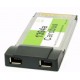 SCHEDA CARD-PCMCIA 2 PORTE FIRE-WIRE 6P