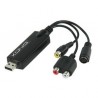 CONVERTITORE DIGITALE Audio e Video Grabber USB 2.0