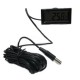 TERMOMETRO DIGITALE PANNELLO -50°C 110°C SONDA E BATTERIE 45.8x28x15.2mm