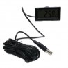 TERMOMETRO DIGITALE PANNELLO -50°C 110°C SONDA E BATTERIE 45.8x28x15.2mm