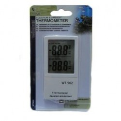 TERMOMETRO DIGITALE PER ACQUARIO -50°C/ 70°C E AMBIENTE -10°C/ 50°C