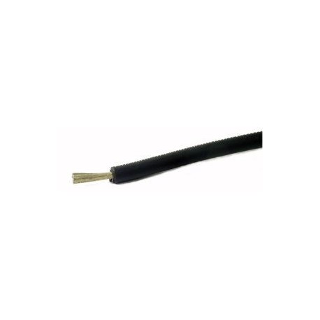 CAVO FLESSIBILE AL SILICONE NERO SEZIONE 0,25 mm