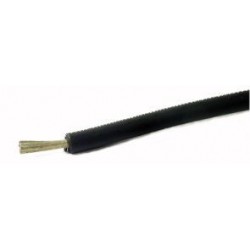 CAVO FLESSIBILE AL SILICONE NERO SEZIONE 1,5 mm