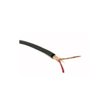 CAVO SCHERMATO BIPOLARE 2X0,125MM FEOH2R DIAM. 4MM NERO