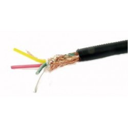 CAVO SCHERMATO AWG24 SEZIONE 4X0,22 DIAM 4,7 MM