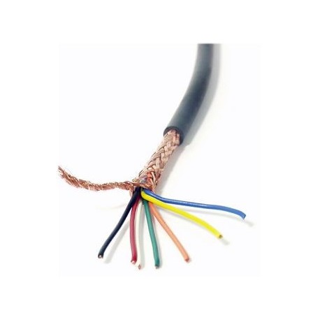 CAVO SCHERMATO AWG26 SEZIONE 10X0,14