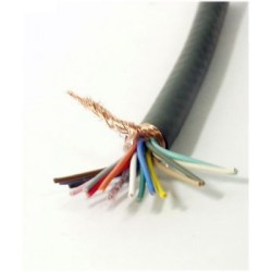 CAVO SCHERMATO AWG26 SEZIONE 16X0,14 DIAM.6,5MM