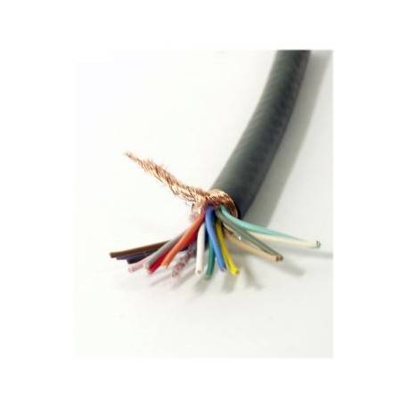 CAVO SCHERMATO AWG26 SEZIONE 16X0,14 DIAM.6,5MM