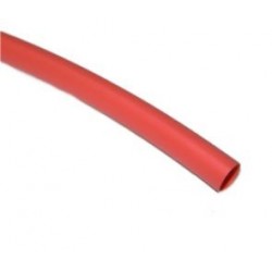 GUAINA TERMORETR. FLESSIBILE 9,5mm ROSSA