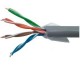 CAVO UTP CAT6 RIGIDO POLI 4X2 GRIGIO RAME