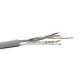 CAVO FTP CAT.6 SCHERMATO FILI RIGIDI 4X2 -CCA GRIGIO