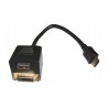 CAVO SPLITTER HDMI A FEMMINE DVI HDMI