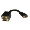 CAVO SPLITTER DVI A FEMMINE DVI VGA