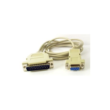 CAVO SERIALE 9P FEMMINA / 25P MASCHIO 2 MT