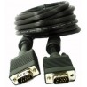 CAVO MONITOR VGA 15HD MASCHIO -MASCHI0 10mt CON FERRITI ALTA QUALITA'