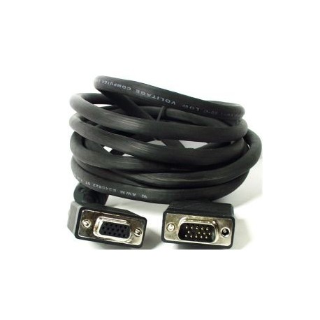 CAVO MONITOR VGA-15HD MASCHIO-FEMMINA 2MT CON FERRITI