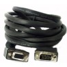 CAVO MONITOR VGA-15HD MASCHIO-FEMMINA 20MT CON FERRITI