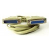 CAVO SERIALE 25P M/F 1,80 MT NERO