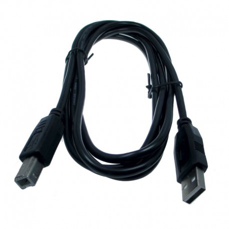 CAVO USB A / USB B 2.0 MASCHIO-MASCHIO 1,8MT GRIGIO