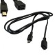 CAVO USB MINI 5P a USB MINI 5P MASCHIO-FEMMINA 1MT