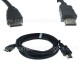 CAVO HDMI ALTA VELOCITA' CON ETHERNET V1.4 / HDMI mini M/M 1,5 MT