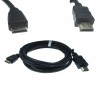 CAVO HDMI ALTA VELOCITA' CON ETHERNET V1.4 / HDMI mini M/M 1MT