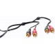 CAVO RCA 2 SPINE MASCHIO / 2 SPINE RCA MASCHIO AUDIO 10MT