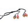 CAVO RCA 2 SPINE MASCHIO / 2 SPINE RCA MASCHIO AUDIO 10MT