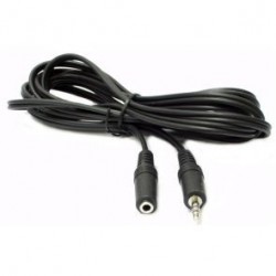 CAVO Jack SPINA 3,5 STEREO / 1 PRESA Jack M/F 1,5 MT