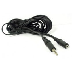 CAVO Jack SPINA 3,5 STEREO / 1 PRESA Jack M/F 5 MT