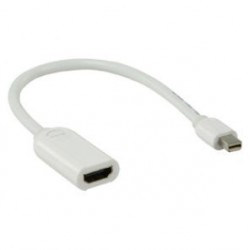 CAVO Mini DISPLAYPORT Maschio / HDMI Femmina CAVO 20cm