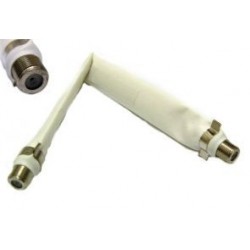 CAVO COAX F PIATTO FEMMINA/FEMMINA PORTE/FINESTRE 21CM