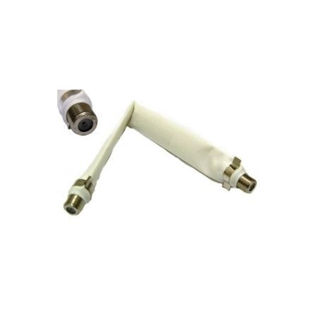 CAVO COAX F PIATTO FEMMINA/FEMMINA PORTE/FINESTRE 21CM