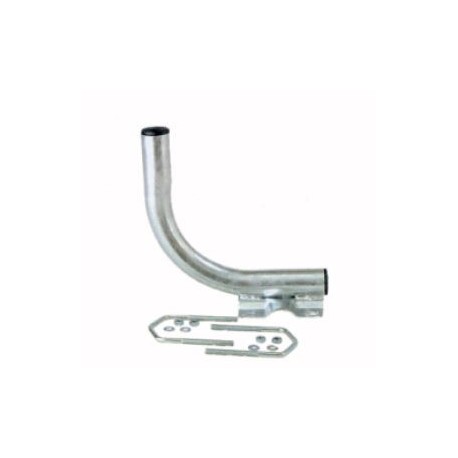 ZANCA CURVA PER PALO-RINGHIERA DIAM 40MM