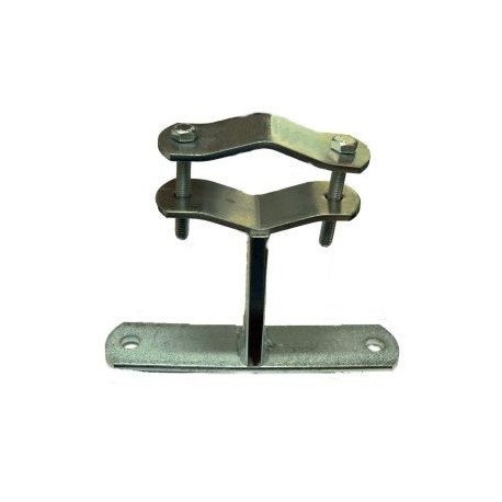 ZANCA A MURO 10cm X PALI Diam. 25/50mm