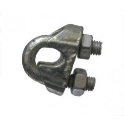 MORSETTO SERRAFUNE 1/4 PER FUNE DIAM 4/8