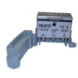 AMPLIFICATORE DA PALO 40-862Mhz 30dB 2out REGOLABILI, FILTRO LTE