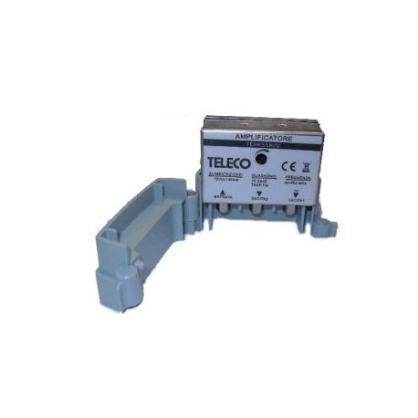 AMPLIFICATORE DA PALO 40-862Mhz 30dB 2out REGOLABILI, FILTRO LTE