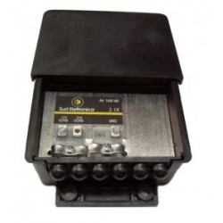 AMPLIFICATORE DA PALO 40-862MHz 12db, 2 INGRESSI LOG. 1-out, MORSETTI