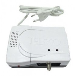 MINICENTRALINO ANTENNA TV 47-790mhZ 26dB 2 OUT REGOLABILI VHF-UHF, LTE