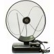 ANTENNA DA INTERNO TV FM/VHF/UHF 0-25 km AMPLIFICATA 30-36DB NERA