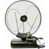 ANTENNA DA INTERNO TV FM/VHF/UHF 0-25 km AMPLIFICATA 30-36DB NERA