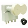 LNB QUAD MONOBLOCCO 4° OUT SEPAR 0,3dB