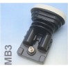 LNB MONOBLOCCO 3° DUAL FEED 1 OUT 60mm