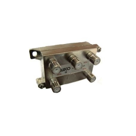 DS4 SPLITTER 4 VIE TV/SAT CONNETTORI (F) ORIZONTALE