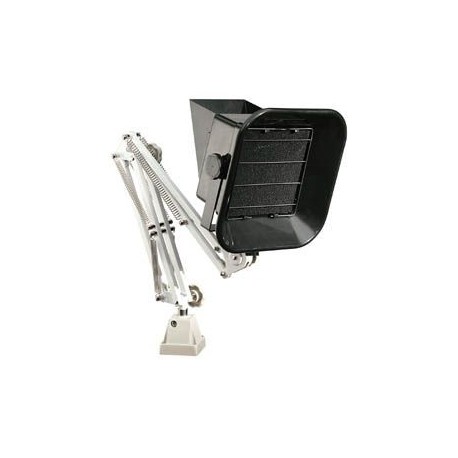 ASPIRATORE DI FUMO FISSAGGIO A MORSETTO TMR ORIENTABILE/ESTENSIBILE