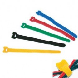 FASCETTE VELCRO 12,5CM 15PZ VARI COLORI MSV305 PROSKIT