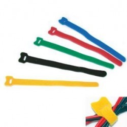FASCETTE VELCRO 20,3CM 15PZ VARI COLORI MSV308 PROSKIT