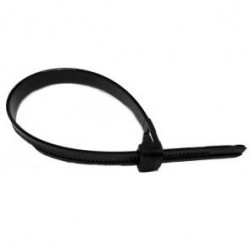 FASCETTA NERA 7,6X200mm SBLOCCABILE (25P)