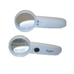 LENTE INGRANDIMENTO 3,5X/10D 2 LED MA021 PRO'SKIT